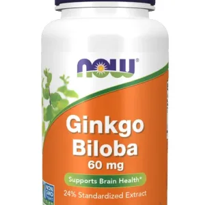 Ginkgo Biloba 60mg 60 Veg Capsules